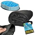 U.S. Pool Supply Ground Shield 18' x 34' Oval Heavy Duty Pool Liner Pad for