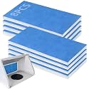 U0U 8 Pieces Paint Booth Filters,Portable Spray Booth Filter, Paint Booth Exhaust Filters for Replace Airbrush Spray Booths Paint Booth (16x7.25inch/8pcs)