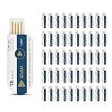 U10T 50 Pack USB Temperature Data Logger Single Use Temp Recorder with PDF and Excel Recording Thermometer 14400 Points High Accuracy 10 Days Cold Chain Transportation Fresh Tag