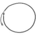 U7 Miami Cuban Chain in Stainless Black Gold Color Flat Link Necklace NK Cuban Chains for Men Women,Width 3-12mm,Length 14" 16" 18" 20" 22" 24" 26" 28" 30" Inch, with Gift Box