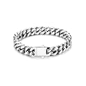 U7 Stainless Steel Cuban Link Bracelets for Men, 5/7/9/12MM Width