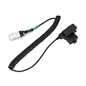 U94 Cable,6 Pin Plug Push to Talking U94 Type Headsets Noise Reduce Cable for PRC152 Radios