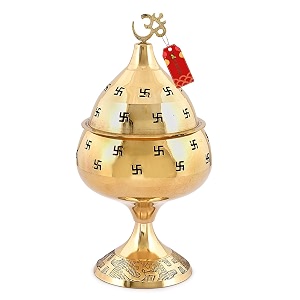 UAPAN akhand Jyoti Akhand Diya Decorative Brass