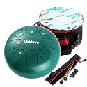Ubblove Steel Tongue Drum for Kids: 6 Inch 8 Note Rain Drum for Beginners