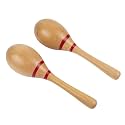 Ubblove Wooden Maracas Instrument, Rhythm Shakers for Musical Party