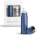 Uberlube Premium Silicone Lube - Discreet Travel Kit (Navy Blue- 15ml)