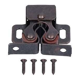 cabinet latches 30 set double roller catch stainless steel for drawers for bedroom for shop for cupboards for kitchens for closets for office