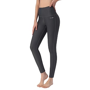 ubestyle upf 50 high waist women39s leggings swimming tights sun protective