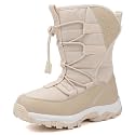 UBFEN Kids Snow Boots Water-Repellent Warm Winter Shoes for Boys Girls