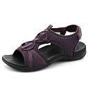 UBFEN Womens Hiking Sandals Comfortable Walking Sandals Summer Sport Breathable Arch Support