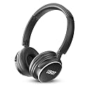 UBON Wireless Headphone with Mic, Beatles GBT-5605, On-Ear Portable Bluetooth Headset with Up to 8 Hours Playtime, Support SD Card, Aux Port, 40mm Driver, Hi-Fi Music & Deep Bass(Black)
