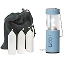 UCO Candle Lantern Value Pack with 4 Candles and Storage Bag, Collapsible Candle Lantern for Camping &amp; Emergency Preparedness