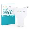 UCRAVO 1Pcs Body Measuring Tape Automatic Telescopic Tape Measure (60in/150cm), Self-Tightening Waist Tape Measure Accurate Measuring Tape for Women Body Measurements & Weight Loss, Tailor, Sewing