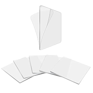 ucravo 8pcs square filament adhesive stickers double sided transparent double-sided tape stickers acrylic no traces adhesive sticker creative super sticky waterproof small stickers
