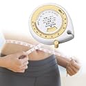 UCRAVO Measuring Tape Tailor Retractable Tape Sewing Tape Measure Bmi Body Mass Index Push-Button Retractable Locking Tape Multi-function Small Tape Measure Diet Simply Measure Tools