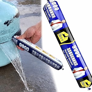 ucravo waterproof silicone sealant for roof leakage heavy duty 750g - fast drying clear adhesive for wall cracks water tank pipe joint amp bathroom sealing - instant leak repair solution
