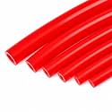 Ucreative 6PCS 5FT Silicone Vacuum Hose with 113PCS Connectors Red