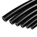 Ucreative 6PCS 5FT Silicone Vacuum Tubing Hose Kit Black
