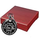 Udaney to My Dad Pocket Watch + Keychain Stone with Beautiful Box for Dad Gifts | Father's Day Gifts