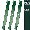 UDC Parts 038-2007-00 Bad Boy 60 Inch Mower Blades Replacement, 3 Pack