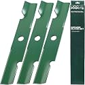 UDC Parts 103-6401 Mower Blades Replacement for Exmark 48 Inch, 3 Pack