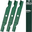 UDC Parts 532187256 Husqvarna 54 inch Mower Blades High Lift 5-Point Star