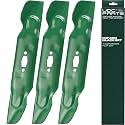 UDC Parts 742P05086 Cub Cadet 54 Inch High Lift Blades Replacement, 3 Pack
