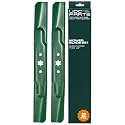 UDC Parts 942-04308 High Lift Mulching Mower Blades, 6 Point Star, 2 Pack