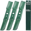 UDC Parts 942-05052A Mower Blades Replacement for Cub Cadet 50 Inch, 3 Pack