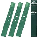 UDC Parts GX20250 Mower Blades Replacement for John Deere 48 Inch, 3 Pack