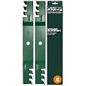 UDC Parts GY20850 John Deere 42 Inch Mower Blades Replacement, GX22151 AM141033 D105 D130 D110 S100 E130 Z225 E120 D100 D125 E110 LA125 LA115 LA105 Lawn Tractor / 7 Point Star/Gator Mulching, 2 Pack