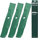 UDC Parts M143520 UC22010 Mower Blades Replacement for John Deere 54 Inch