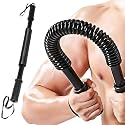 Power Twister Spring Forearm Bar 20 KG | Upper Body Exercise Equipment for Core Strengthening Chest Exerciser | Bicep Blaster Shoulder Arm Builder | Home Gym Workout Flex Bar for Men &amp; Women