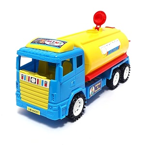 amazing big size oil tanker friction powered toy  non electric oil tanker vehicle  multi-color color as per availability