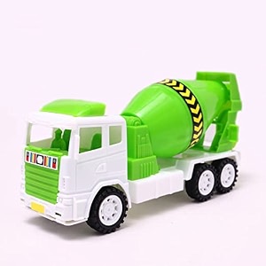 amazing cement mixture friction powered toy  non electric cement mixture vehicle  amazing colored cement mixture vehicle
