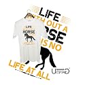 UDNAG Unisex Round Neck Graphic 39Horse 