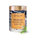 Udyan Tea Darjeeling Muscatel Gold Black Tea - 50g (25 Cups) | Premium Loose Leaf | Second Flush Tea with Bold Muscatel Notes