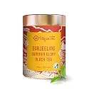 Udyan Tea Darjeeling Summer Glory Black Tea - Premium Summer Flush | Bold, Citrusy &amp; Woody Notes | High Grown Loose Leaf Tea with Fruity Aroma | 50g