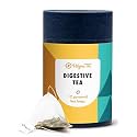 Udyan Tea Digestive Tea, 12 Pyramid Tea Bags | 100% Natural, Whole Leaf Herbal Green Tea for Digestion