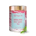 Udyan Tea Himalayan Mist White Tea | Fresh Loose Leaf White Tea for Healthy Skin | Handcrafted with Sweet Rose & Botanical Notes | Antioxidant-Rich | Whole Leaf Tea- 50g