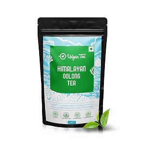 udyan tea himalayan oolong tea 100g 50 cups  high mountain loose leaf oolong for weight management  natural amp fresh with fruity floral aroma