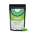 Udyan Tea Moroccan Mint Green Tea, 100g (50 Cups) | Refreshing Green Tea with Spearmint Leaves | Natural Loose Leaf Tea