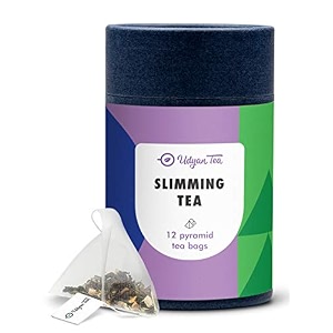 udyan tea slimming tea 12 pyramid tea bags  herbal green tea with garcinia cambogia