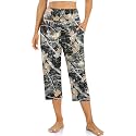 UEU Women's Yoga Capri Pants Loose Soft Drawstring Workout Sweatpants