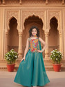 UFB Girls Festive Party Kurta and