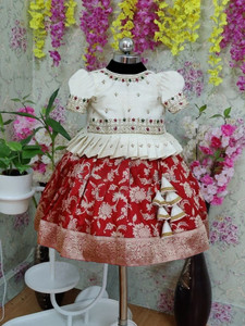 UFB Girls Lehenga Choli Ethnic Wear Embroidered
