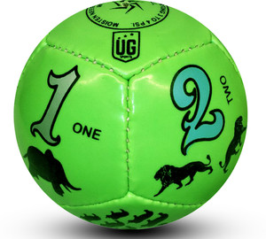 ug sports kids home play green football - size 1 kids pack of 1