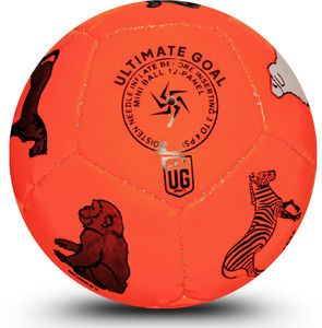 ug sports kids home play orange football - size 1 kids pack of 1