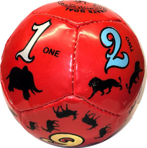 ug sports kids home play red football - size 1 kids pack of 1