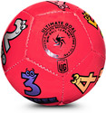 UG SPORTS Kids Home Play Red Number & Alphabet Print Football - Size: 1 (Kids, Pack of 1, Red)
